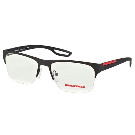 prada eyeglasses mens|prada semi rimless eyeglasses.